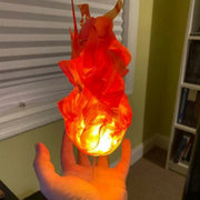 Halloween Fireball Decoration - Floating LED Glowing Illusion Prop