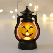 Hanging Pumpkin Light - Mini Glowing Halloween Pendant