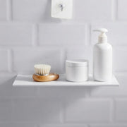 Floating Bathroom Shelf - No-Drill Wall Organizer
