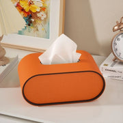 Tissue Box Cover - Rounded PU Dispenser
