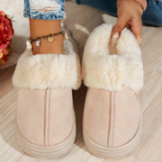 Raffaela - Plush Fur-Lined Women's Slippers