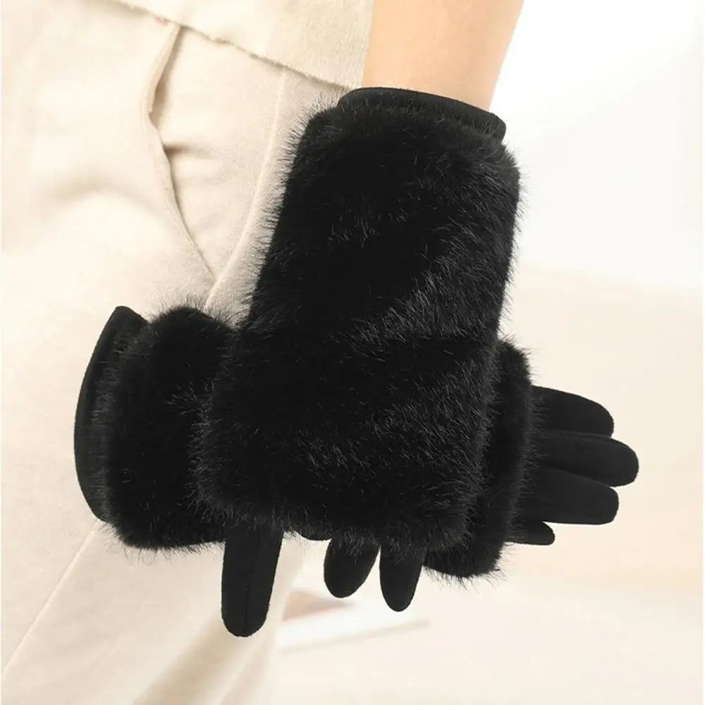 Brina – Suède Touchscreen Winterhandschoenen