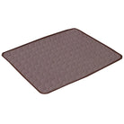 Quilted dog cooling mat with rounded corners