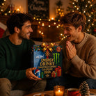 Black 2026 Christmas energy drink advent calendar with 24 cans