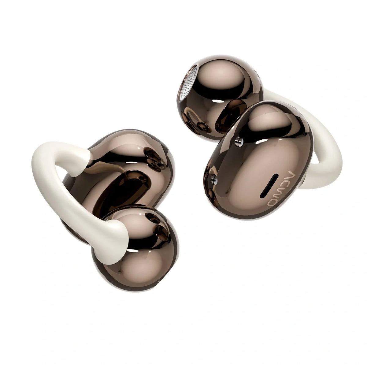 DwOTS Flow 2 true wireless earbuds with ear hooks and charging case