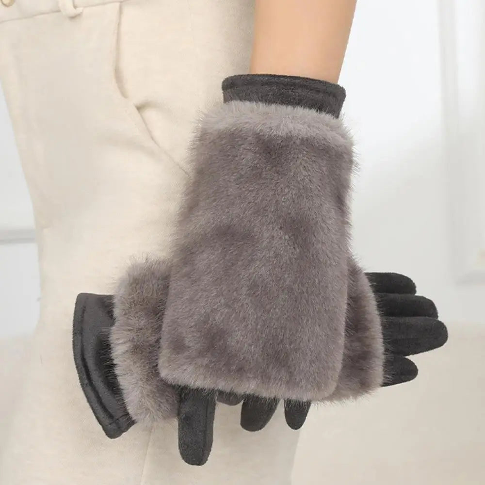 Brina – Suède Touchscreen Winterhandschoenen
