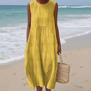 Stella - Sleeveless Pocket Dress