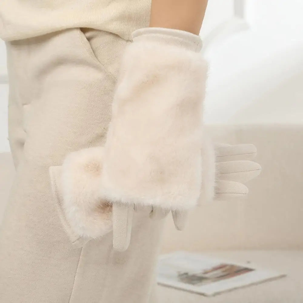 Brina – Suède Touchscreen Winterhandschoenen